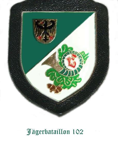 File Jaeger Battalion 102 German Army Png Heraldry Of The World