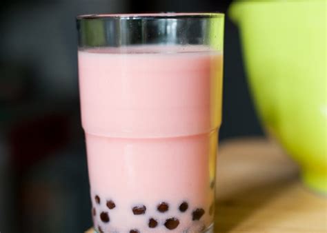 Bubble Tea Mit Tapioka Perlen Zubereiten Rezept