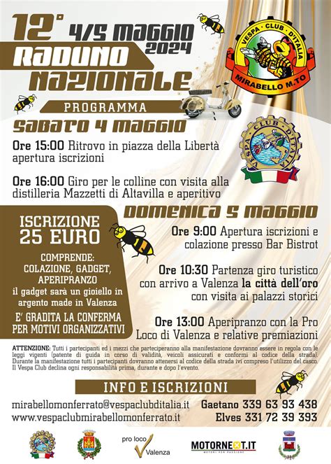 12 RADUNO NAZIONALE MIRABELLO 2024 Motoraduno Mirabello Monferrato AL