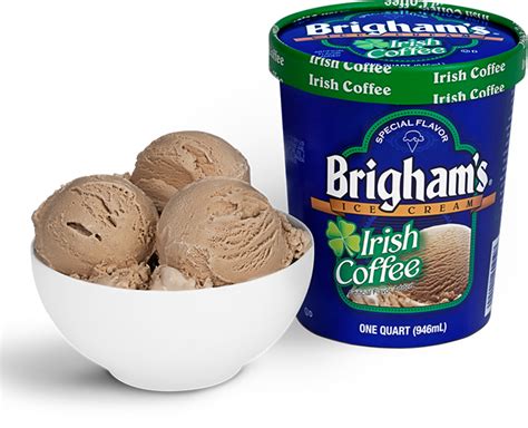 Limited Edition Irish Coffee Brighams Ice Cream