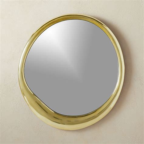 Modern Bath Mirrors Cb2 Round Brass Mirror Large Round Mirror Rattan Mirror Square Mirror