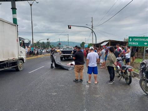 ManabÍ Un Fallecido Y Un Herido Deja Accidente Entre Una Camioneta Y