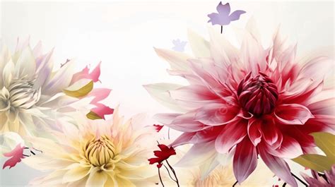 Dahlia Hd Wallpaper Bunga Hd D Gratis Bahan Latar Belakang Bunga Yang