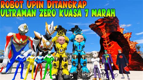 Robot Upin Ipin Ditangkap Professor Jahat Ultraman Zero Kuasa Datang