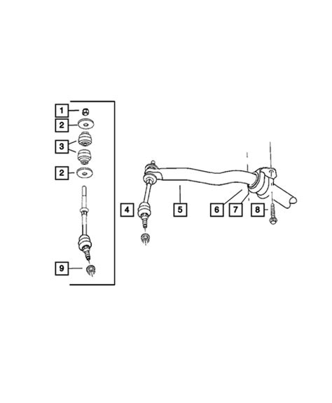 Front Suspension For 2005 Dodge Ram 2500 Mopar Discounted Parts