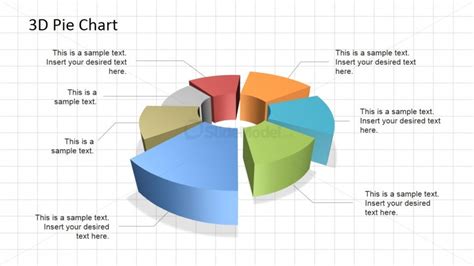 3d Powerpoint Pie Chart Slidemodel