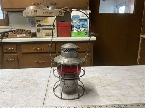 Adlake Railroad Lantern Legacy Auction Company
