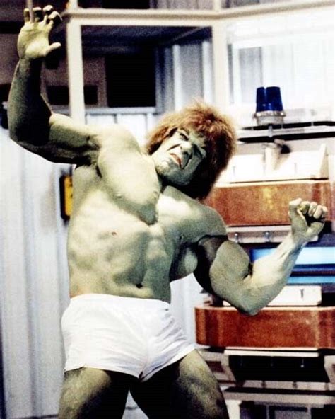 The Incredible Hulk Tv Lou Ferrigno In White Shorts In Hulk Rage X