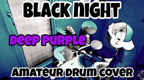 Black Night Drum Cover Deep Purple YouTube