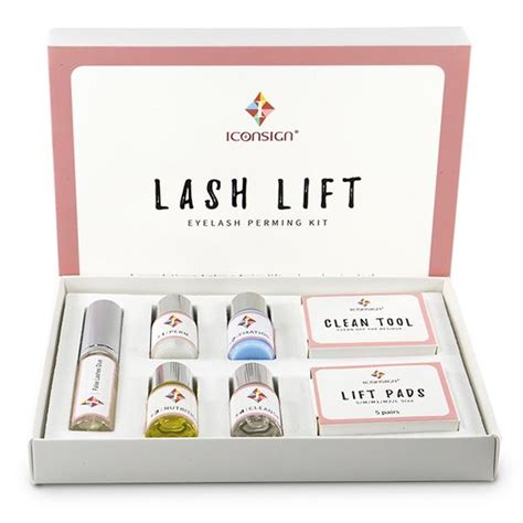 Korean Iconsign Lash Lift Kit Eyelash Perm Kit At Home Lash Lift Also