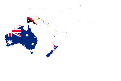 Oceania flag map ASMR by LilacTuba on DeviantArt