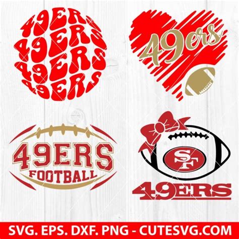 San Francisco 49ers SVG Bundle San Francisco 49ers Logo SVG 49ers SVG