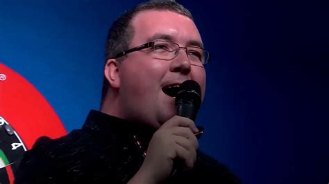 Stephen Bunting Singing Live In Holland 2015 Dutch Darts Masters In