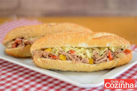 Sanduíche De Pernil Prático E Delicioso Alto Astral