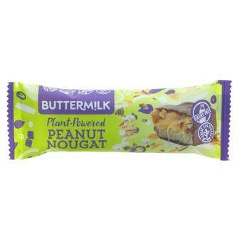 Buttermilk Peanut Caramel Nougat Bar 50g Vegan Veggie 4U Vegan