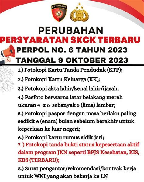 Syarat Lengkap Membuat SKCK Terbaru Simak Ini Penjelasan Polres