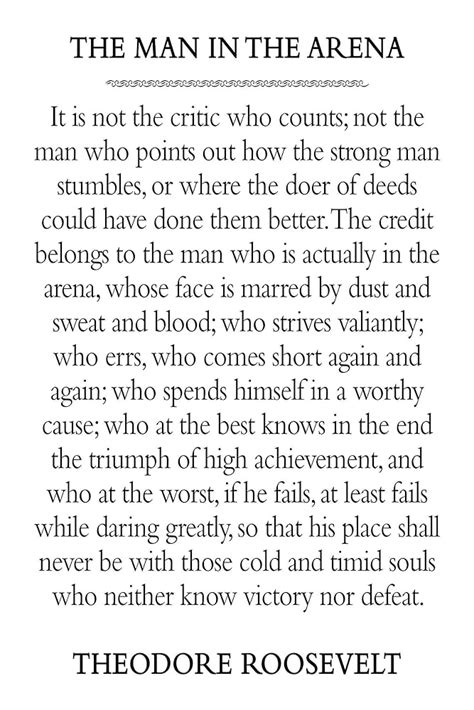 Man In The Arena Quote Cheap Sale Mcpi Edu Ph