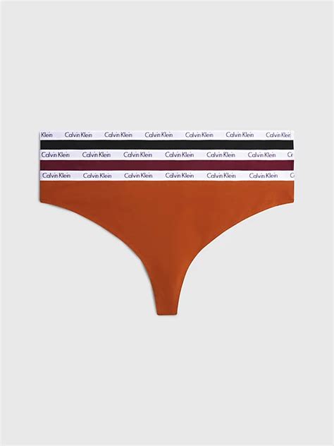 3 Pack Grote Maat Strings Carousel Calvin Klein® 000qd5153ehvt