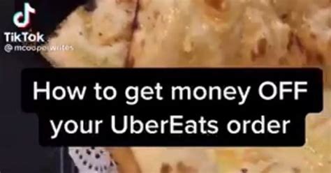 Man Goes Viral On Tiktok With This Uber Eats Hack That Will Give You A