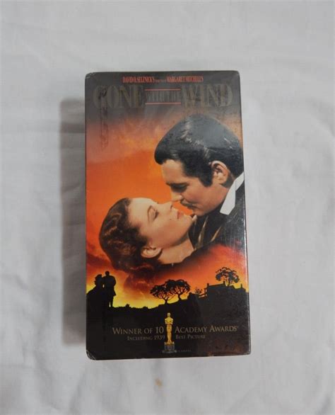 Gone With The Wind Clark Gable Vivian Leigh Set Of Vhs Tapes New