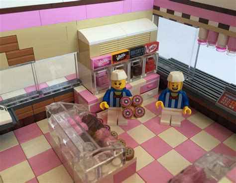 Lego Ideas Product Ideas Donut Shop Modular City Store