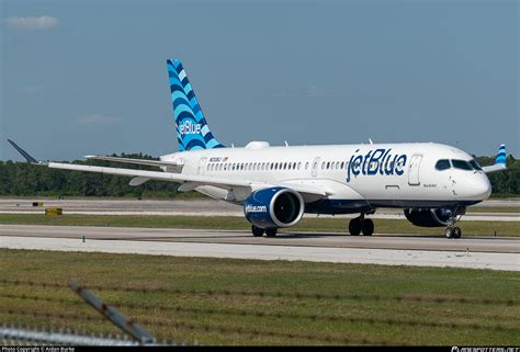 N J Jetblue Airbus A Bd A Photo By Aidan Burke Id