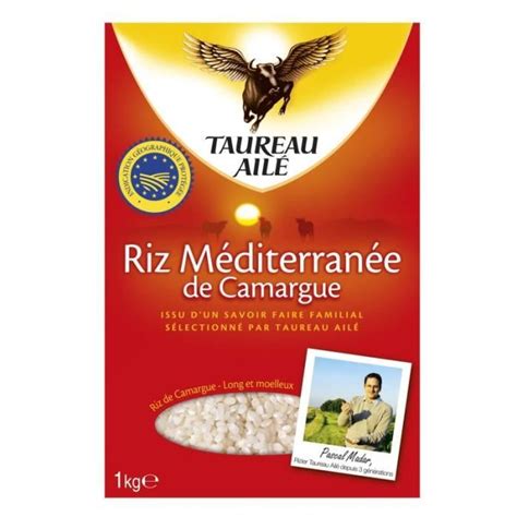 TAUREAU AILE Riz Méditerranée Vrac 1Kg Lot De 4 Cdiscount Au