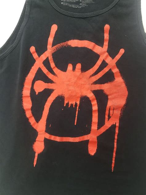 Spider Man Into The Spider Verse Miles Morales Logo T Gem