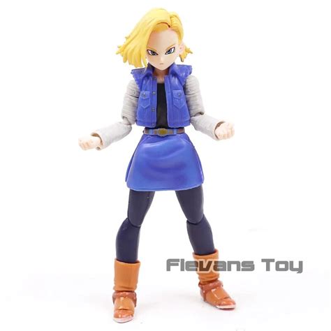 Shf Shfiguarts Anime Dragon Ball Z Android No 18 Lazuli Pvc Action