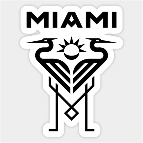 Messi Inter Miami Messi Sticker TeePublic