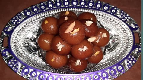 Perfect Dry Fruit Gulab Jamun Making Gulab Jamun Telugu Youtube