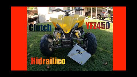 Clutch Hidraulico Para 2004 Al 2007 Yfz450 Youtube