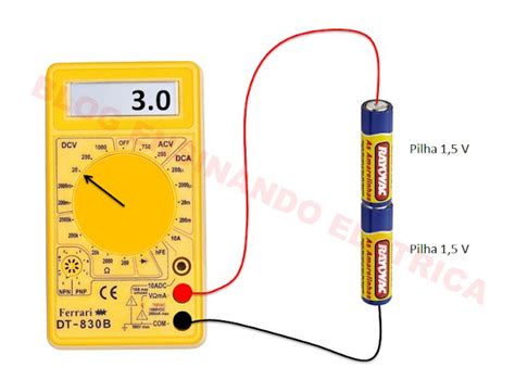 Como Utilizar Um Multímetro Ensinando Elétrica Dicas E