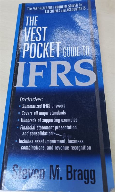 Steven Bragg The Vest Pocket Guide To Ifrs Wiley Hobbies Toys