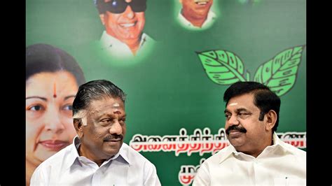 Will Quit Politics If Eps Can Prove I Met Cm Stalin Ops Hits Back