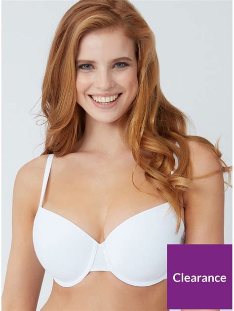 Boux Avenue Dd T Shirt Bra White