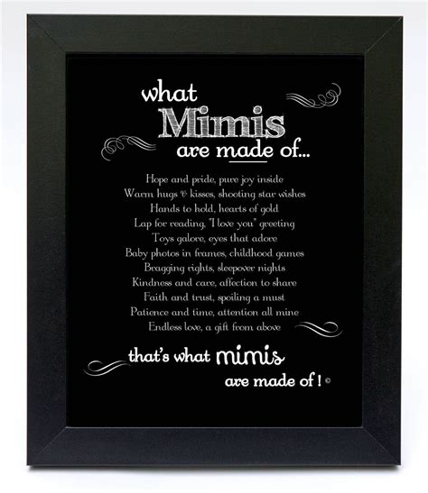 Mimi Framed Poem Nana Quotes Nana Poems Grandparents Quotes