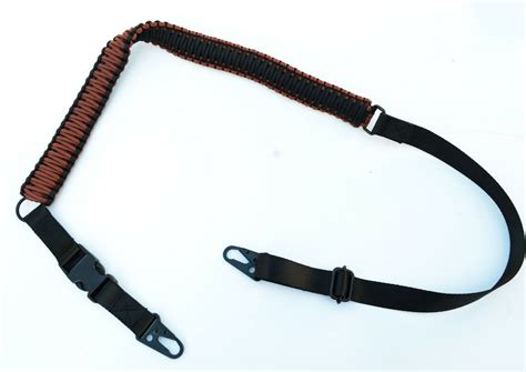 550 Paracord Tactical Rifle Gun Shotgun Bow Sling Single Or 2 Point Brown Black 656554297085 Ebay