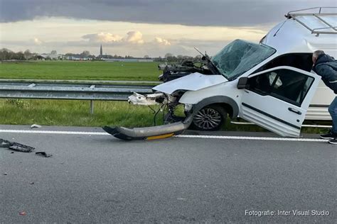 Ongeval Westfrisiaweg N307 Lange Tijd Afgesloten Geweest