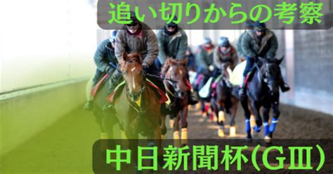 中日新聞杯g3 追い切りからの考察 サニーの馬券に直結する話とくダネkeiba