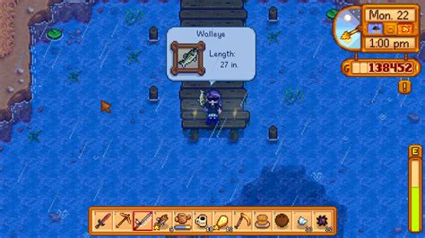 How To Catch Walleye In Stardew Valley Dot Esports