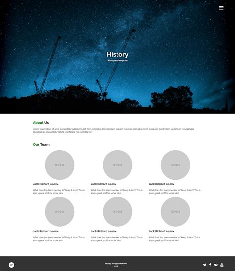 Wordpress History Bootstrap 3 On Behance