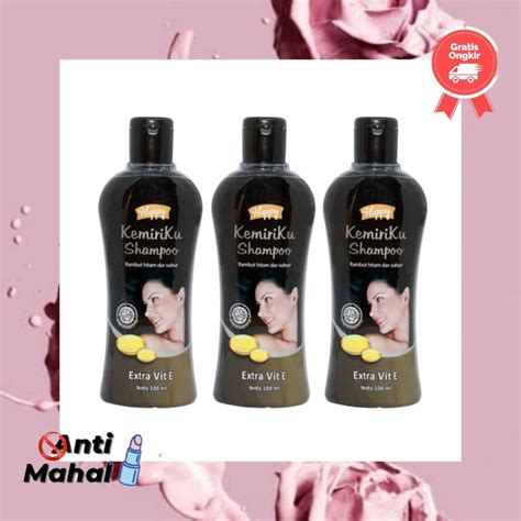 Jual HAPPY KEMIRIKU Shampoo Rambut Hitam Dan Subur 100ml BPOM