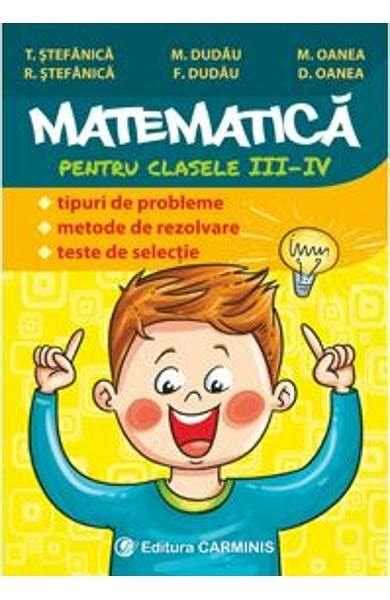 Matematica Tipuri De Probleme Metode De Rezolvare Teste De Selectie