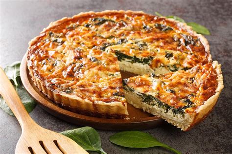 Receta F Cil Para Hacer Una Quiche De Espinacas Y Queso