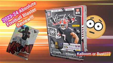 Absolute Blaster Box Football Review Kaboom Or Bust