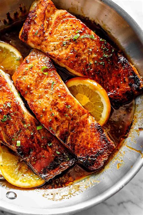 Crispy Honey Orange Glazed Salmon Artofit