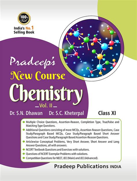 Pradeeps New Course Chemistry Vol 1 And 2 Class 12 Booksnpages