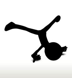 Cartwheel Silhouette Vector Images (71)