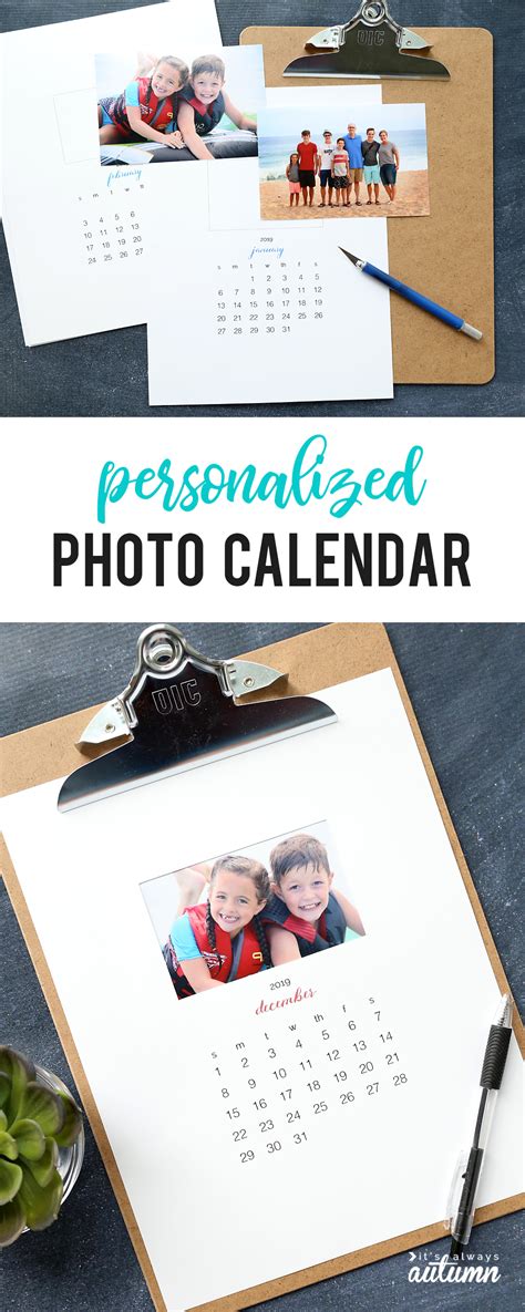 Make your own calendar free online printable